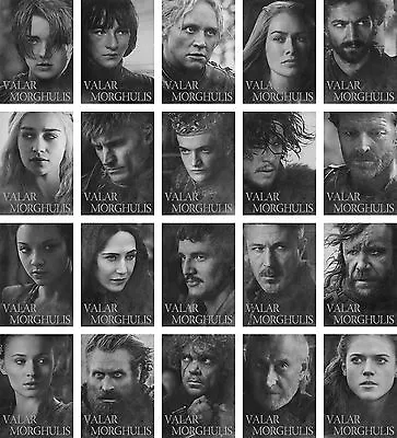 GAME OF THRONES POSTERS PRINTS - Valar Morghulis Set Buy 1 Get 2 FREE • £4.99