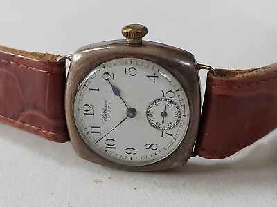 £51 • Buy Vintage 1920s Silver Waltham Watch,  Spares/Repairs