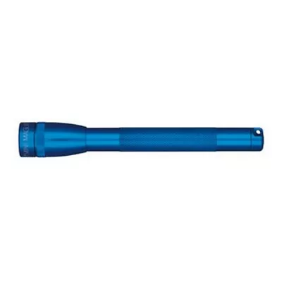 Maglite Mini Mag Flashlight 9 Lumen 2x AAA Battery Aluminum Royal Blue -  M3A116 • $18.30