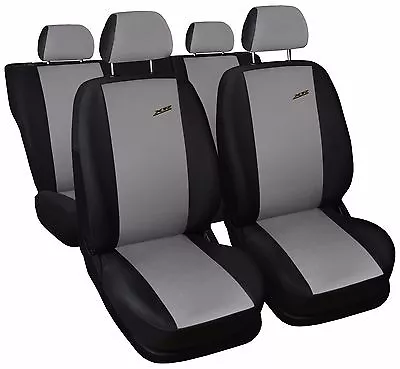 Car Seat Covers Fit Daewoo Matiz - XR Black/grey Sport Style Full Set • $49.79