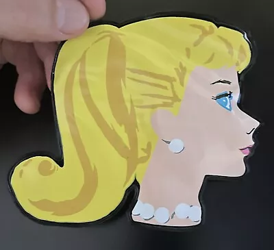 $44.99 • Buy RARE  Vinyl Barbie Coin Purse Keychain Barbie Head In Profile By FAO Schwartz