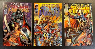 Medieval Spawn Witchblade 1 2 3 COMPLETE SET Angela Brandon Peterson Image • £32.14