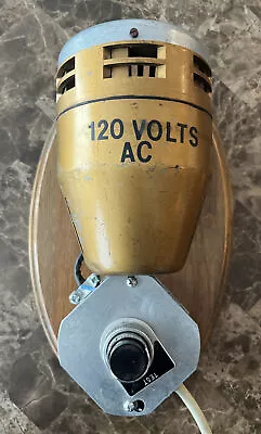 Vintage 1970's Cold War Era Air Raid Police Fire Rescue Siren - Mounted Switch • $199.99