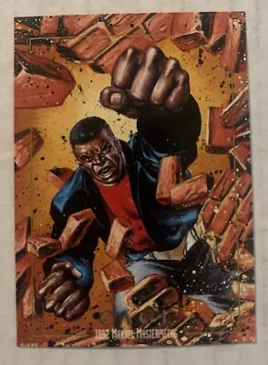 1992 MARVEL MASTERPIECES # 17 Cage ( Damaged ) • $0.99