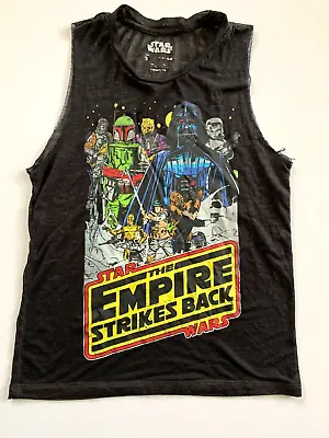 $1.95 • Buy Vintage Sleeveless T-shirt STAR WARS The Empire Strikes Back SIZE SMALL
