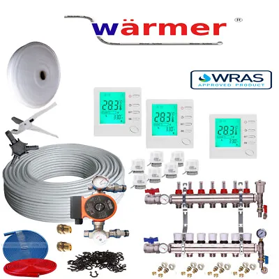 Warmer Underfloor Heating Multi  KIT- Water Wet 5 Layers Pipe 10-200 SQM • £706.76