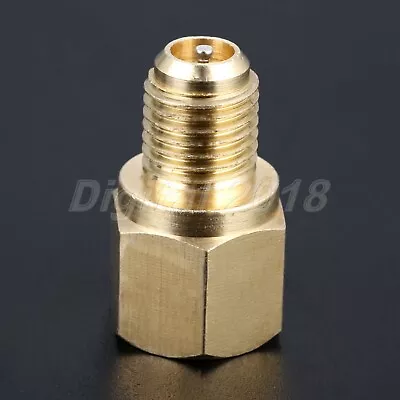 R134a Air Conditioning Tank Adapter 1/2'' ACME Female X 1/4'' Male Flare Fitting • $7.07