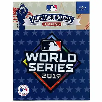 $16.99 • Buy 2019 MLB World Series Emboss Tech Jersey Patch Washington Nationals Houston Astr