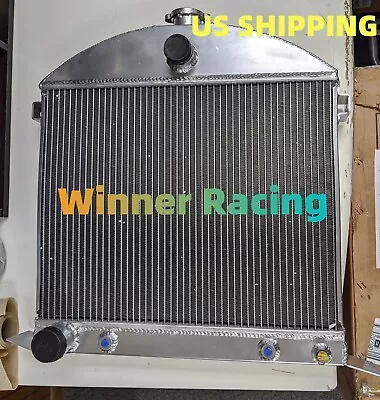 Fit Ford Model A Chopped W/Ford Engine 1930-1931 30 31 Aluminum Radiator 56mm • $149