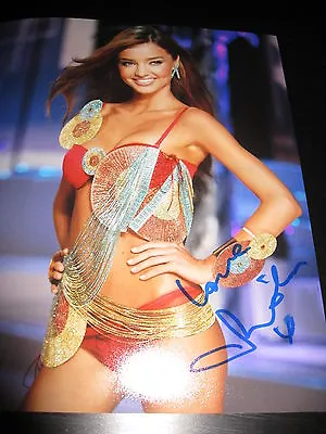 MIRANDA KERR SIGNED AUTOGRAPH 8x10 PHOTO VICTORIA SECRET MODEL IN PERSON COA N • $125