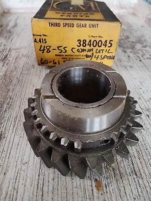 NOS OEM 1948-61 Chevy Truck Trans 3rd Speed Gear For 4-speed Muncie GM 3840045 • $35