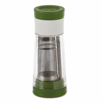 Progressive PL8 Travel Loose Leaf Tea Infuser W/ Storage/Keeper Green White • $9.95