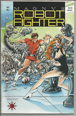 MAGNUS ROBOT FIGHTER #1 (V.2 1991 Valiant) NM-M New/Old Stock FREE Shipping! • $34.99