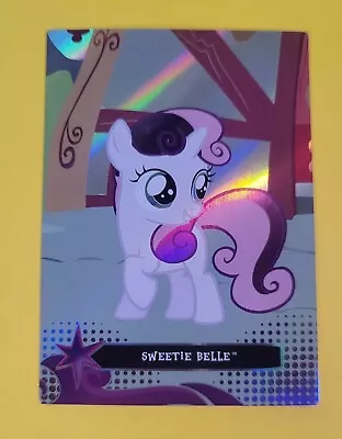 My Little Pony Series 2 Dog Tag Sweetie Belle Foil Card TC12 MLP CCG • $1.95