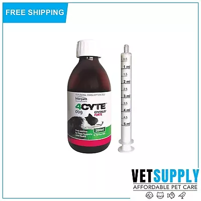 4CYTE Canine Epiitalis Forte Joint Health Support Gel For All Sizes Dogs 200 ML • $135.91