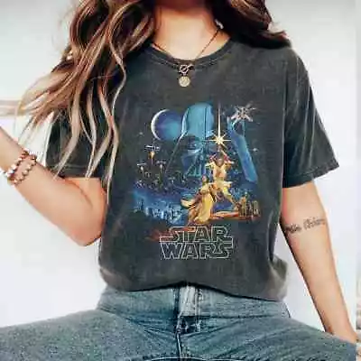 Comfort Colors Star Wars Shirt Retro Disney Star Wars Shirt Shirt Star Wars • $7.98