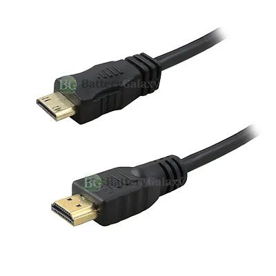 3FT HDMI 1.4 To Mini HDMI Type C Premium Cable Cord Gold Cable 1080P 100+SOLD • $3.99