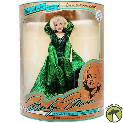 Marilyn Monroe Collector's Series Emerald Evening Marilyn Doll 1993 DSI #07404 • £52.96