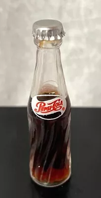 VINTAGE PEPSI MINIATURE SODA BOTTLE  3 -Lc • $11