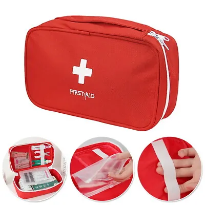 £5.42 • Buy Outdoor Travel Case Pouch First Aid Kit Box Portable Emergency Empty Medical Bag