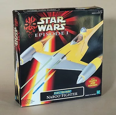 Star Wars Episode 1 Electronic Naboo Fighter - NEW IN SEALED BOX!!! • $45
