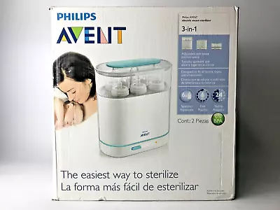 Philips AVENT 3-in-1 Electric Steam Sterilizer • $18