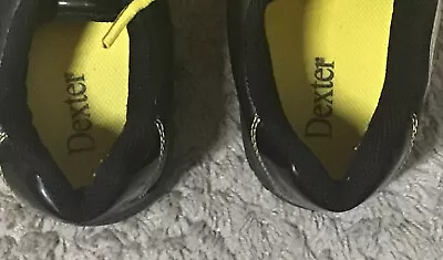 Mens Dexter TRIBE II Black/Yellow Flames Bowling Shoes Size 10M • $21.99