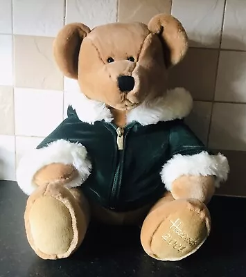 £15 • Buy Harrods Christmas Teddy Bear 2001 (Scott) Foot Dated Plush Soft Toy