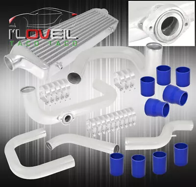 Integra/Civic B18 B16 JDM Bolt On B&P Turbo Intercooler Piping Kit + Flange Blue • $204.99