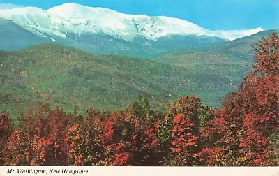 Mount Washington - Beautiful Autumn Fall Foliage - New Hampshire NH - Postcard • $1.99