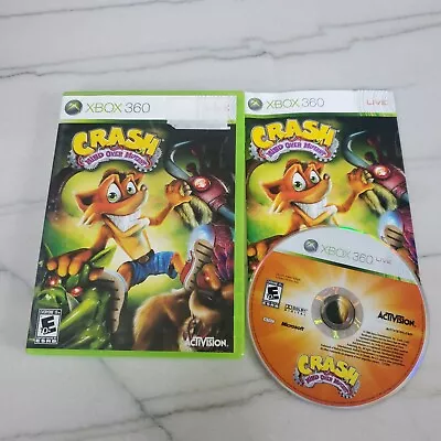 Crash Mind Over Mutant XBOX 360 Live Activision Complete W/ Manual • $34.99