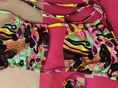 Milly Multi-colored Bikini RARE NWT Sexy & Cute! • $25