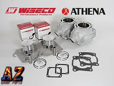 Yamaha Banshee 350 Athena 370cc 66mm Big Bore Cylinders Gaskets WISECO Pistons • $669.98