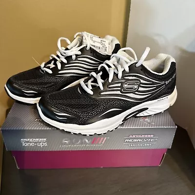 Sketchers Tone-Ups RUN COMPETITON Womens Lightweight Running Shoes Size 6.5 • $35