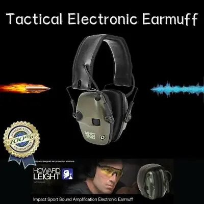 Howard Leight Electronic Shooting Ear Defenders Protection Impact Sport Ear Muff • $33