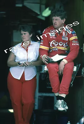 1985  NASCAR  --  BILL ELLIOTT #9 COORS FIRESUIT CLOSE-UP -- 35mm RACING SLIDE • $5.99