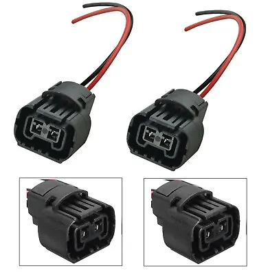 Wire Pigtail Female PSX24W 2504 Two Harness Fog Light Bulb Connector Plug Socket • $10.45