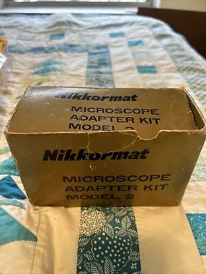 Nikon Nikkormat Microscope Adapter Kit Model 2 Nikon F Mount • $40