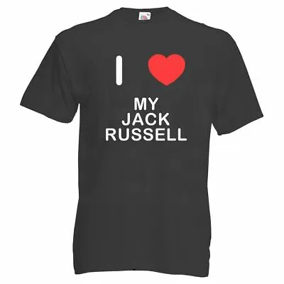 £14.99 • Buy I Love My Jack Russell - T Shirt