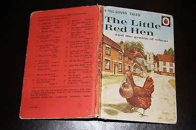 Ladybird Tales 606D The Little Red Hen & The Grains Of Wheat 24p Vintage • £8.98