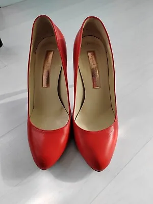£39.99 • Buy Red Rupert Sanderson Stiletto High Heels Size 5.5