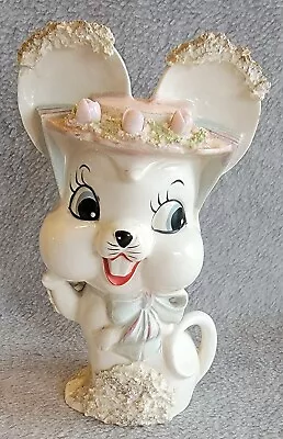 Vintage Kitschy Spaghetti Trimmed Fancy Mouse With Hat Made In Japan • $26.99