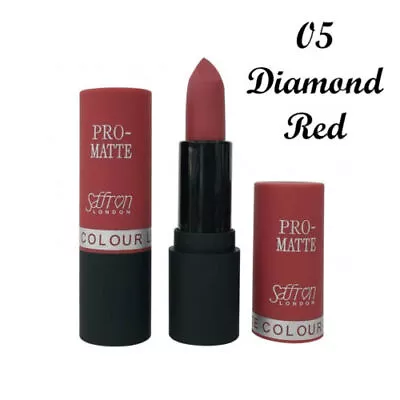 Saffron Pro-Matte Lipstick --- Choose Shade • £3.49