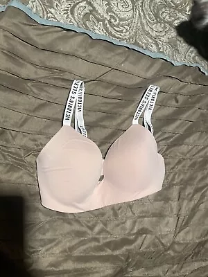 Victoria’s Secret Bra 32 DD Light Pink Lined • $3.99