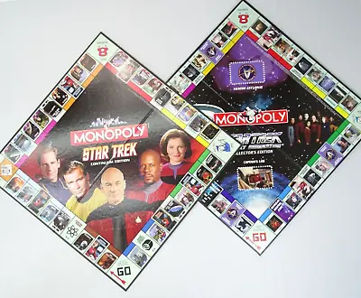 Monopoly Star Trek The Next Generation Collector's Continuum Edition BOARDS ONLY • $18.95