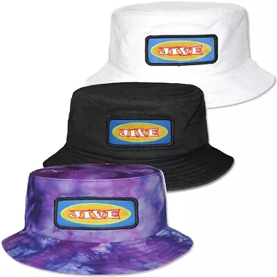 Fresh Jive Men's OG Quilted Embroidered Retro Vintage Patch Bucket Hat Cap • $16.99