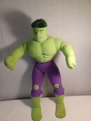 Vintage 2003 Marvel Hulk Plush Look Closely Some Stains  • $10