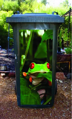 Tree Frog Wheelie Bin Sticker • $45