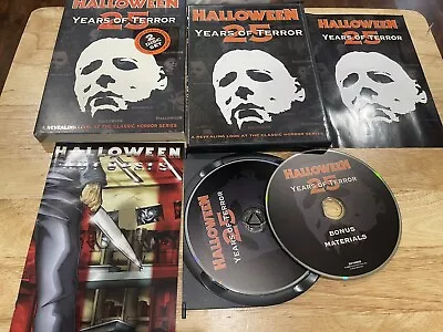 Halloween: 25 Years Of Terror (DVD 2006 2-Disc Set) Michael Myers Slip Cover • $10