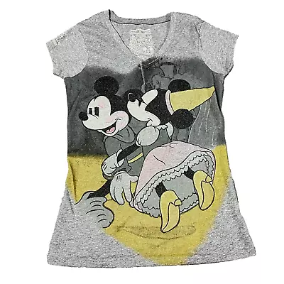 Vintage Walt Disney T-Shirt Women’s Sz M Classic Collection  All Over Print Top • £8.68